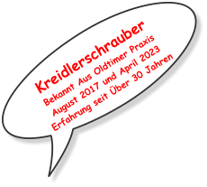 Kreidlerschrauber Bekannt Aus Oldtimer Praxis August 2017 und April 2023 Erfahrung seit Über 30 Jahren